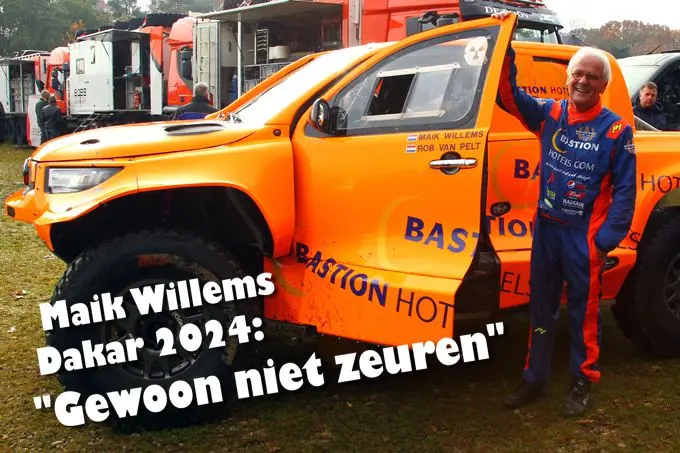 racexpress maik willems dakar 2024 gewoon niet zeuren