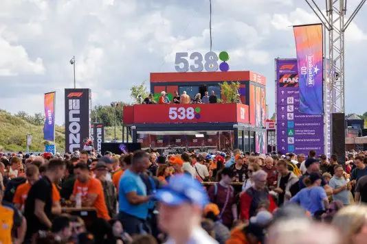 radio 538 zandvoort f1