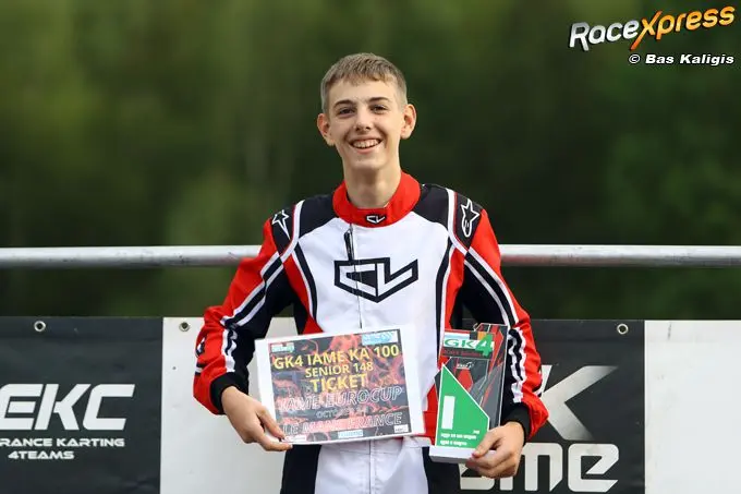 rafael bourlard wins ticket for iame iwf le mans