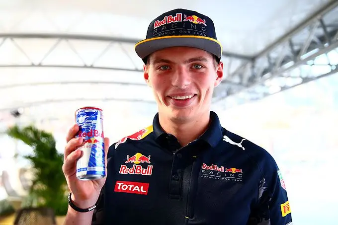 red bull blikje max verstappen formule 1