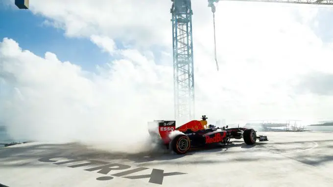 red bull donut