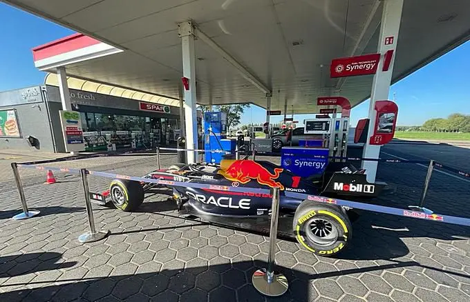 red bull f1 bij esso in beesd