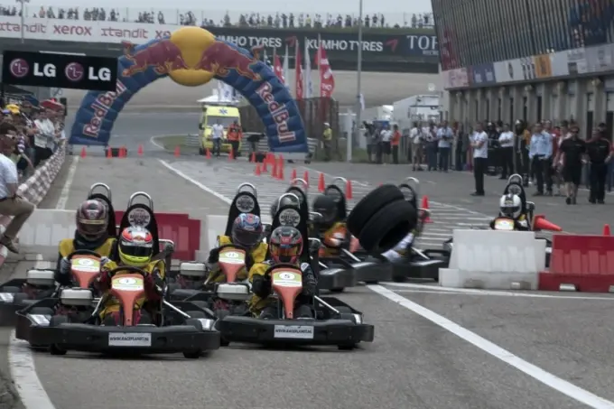 red bull kartfight