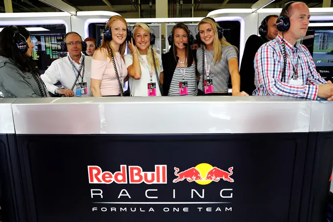 red bull racing hockey babes