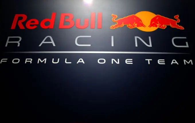 red bull racing sign