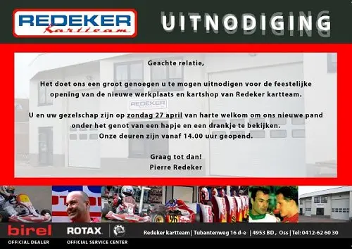redeker uitnodiging rx 500