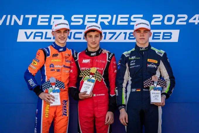 rene lammers f4 rookie podium