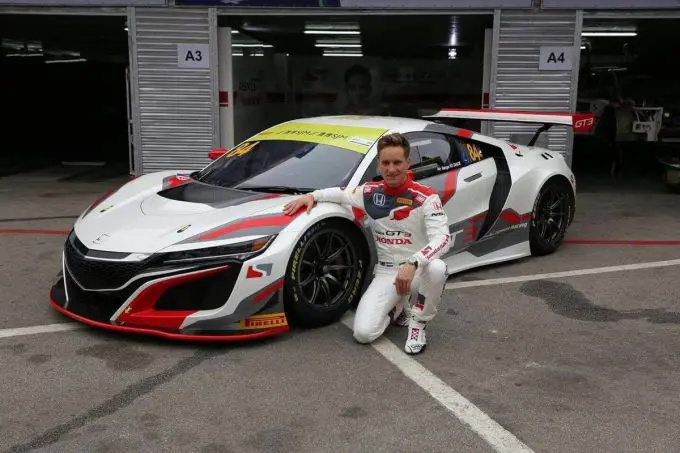 renger van der zanda honda nsx igtc