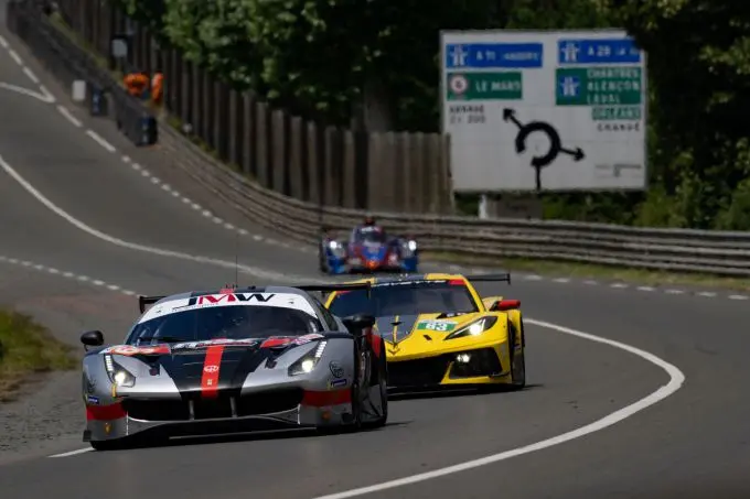 renger van der zande gte am ferrari 488 2201004 cgt wec 24h of le mans fp1