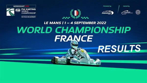 results fia karting 2022 world championship le mans