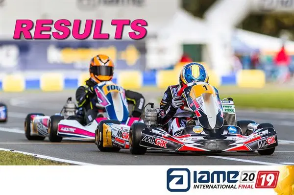 results iame international finals