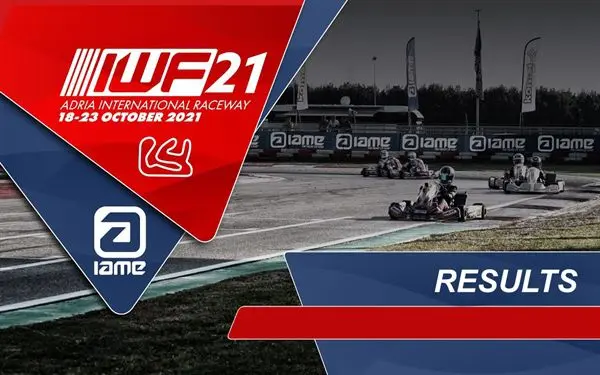 results iame world finals in adria 2021