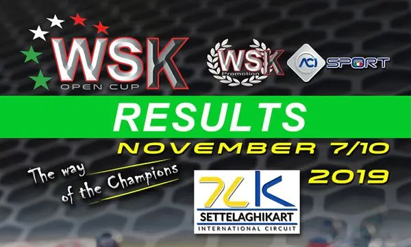 results wsk open cup race2