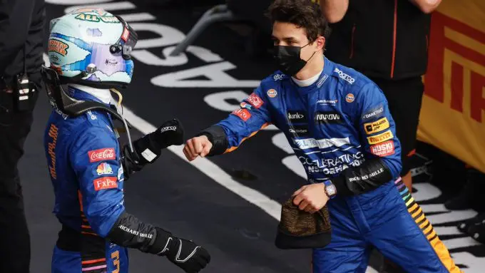 ricciardo norris imola