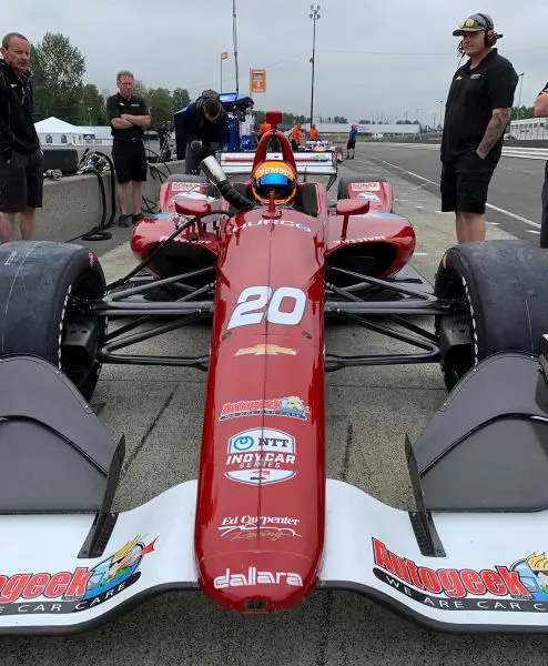 rinus van kalmthout indycartest ed carpenter