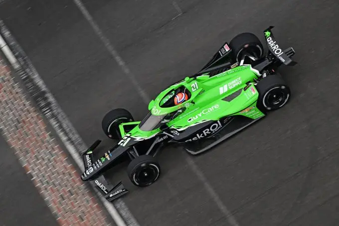 rinus veekay indianapolis 500 open test by walt kuhn ref image without watermark m99761