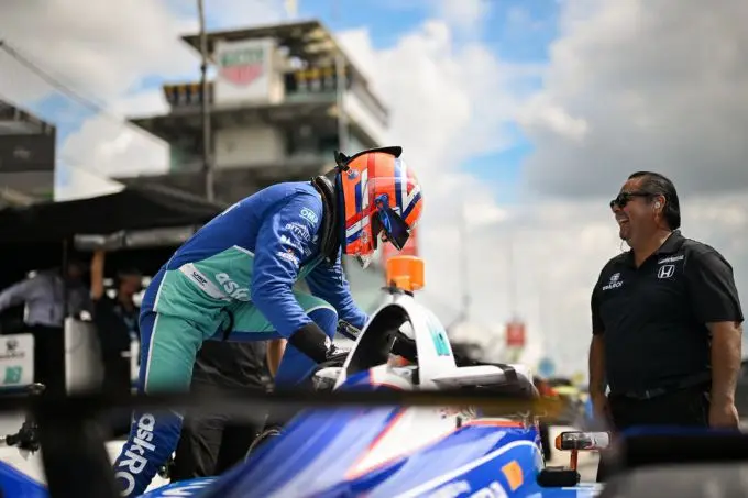 rinus veekay indianapolis 500 practice by james black ref image without watermark m129019