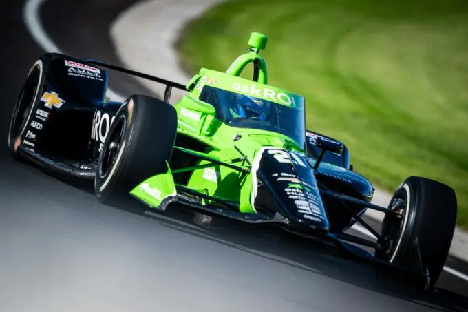 rinus veekay indianapolis 500 qualifying by karl zemlin ref image without watermark m104852