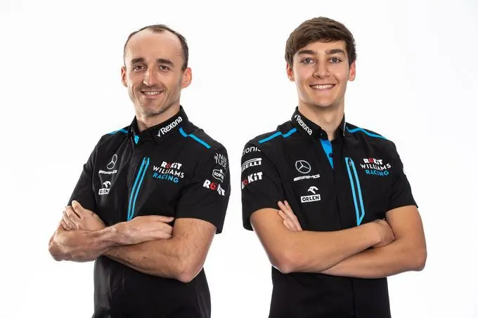 robert kubica en george russell