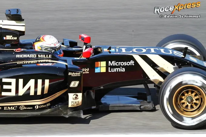romain grosjean spa 2015
