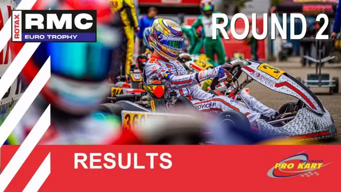 rotax eurotrophy race 2 2024 live results