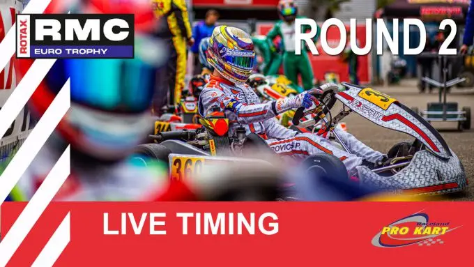 rotax eurotrophy race 2 2024 live timing 1