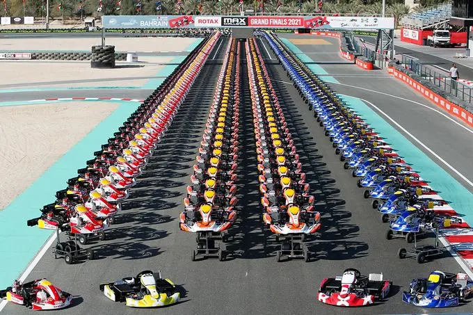 rotax max challenge grand finals bahrain international karting circuit world biggest kart lineup