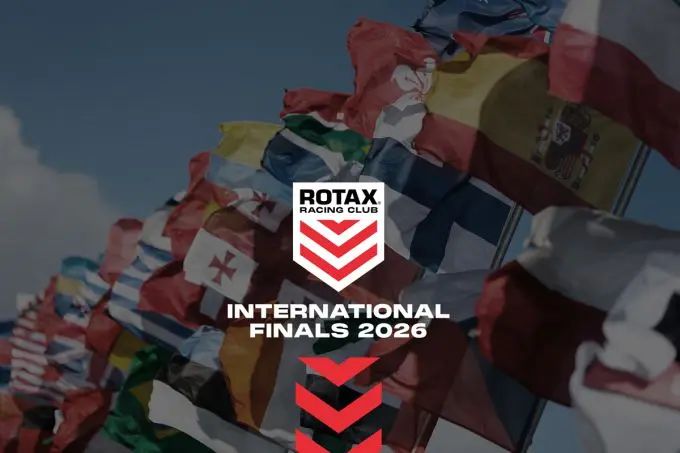 rotax racing club international finals flagspic logo white