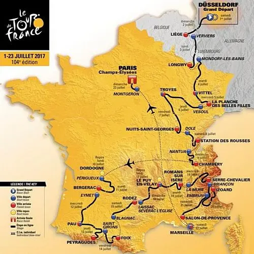 route tour de france 2017 rx 500