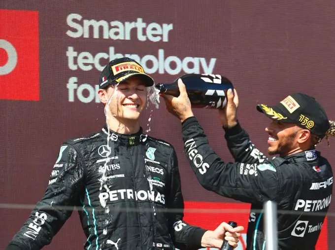 russell hamilton champagne