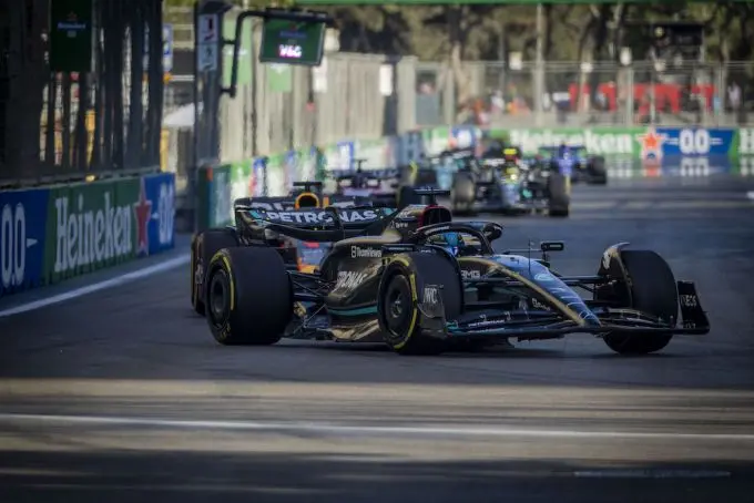 russell voor verstappen