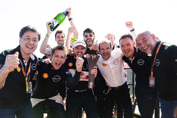 rx 01 twee keer podiumplek voor nissan formula e team in berlijns tweeluik