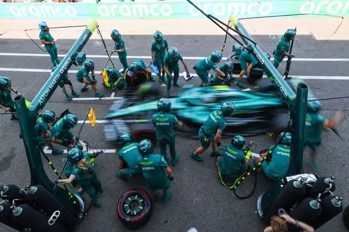 rx aston martin aramco formula one team