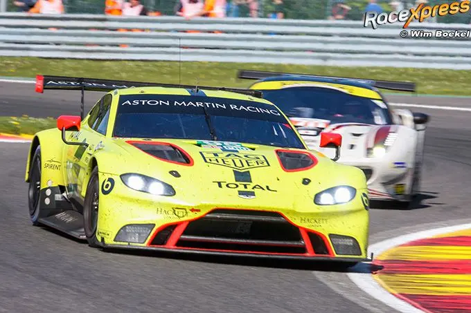 rx aston martin fia wec spa 2018