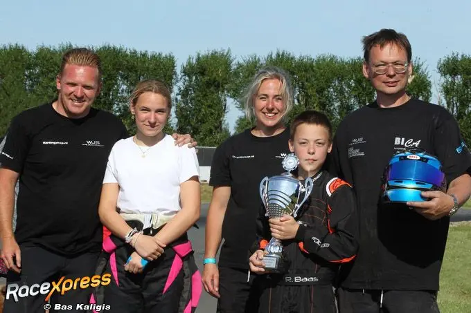 rx broer en zus snel met karting roberto wint dagklassement en isabella baas in de top 5