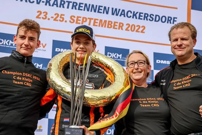 rx christiaan de kleijn en familie happy with championship dkm freude bei de kleijn