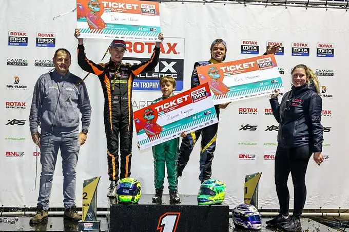 rx dion van werven met wk ticket omhoog