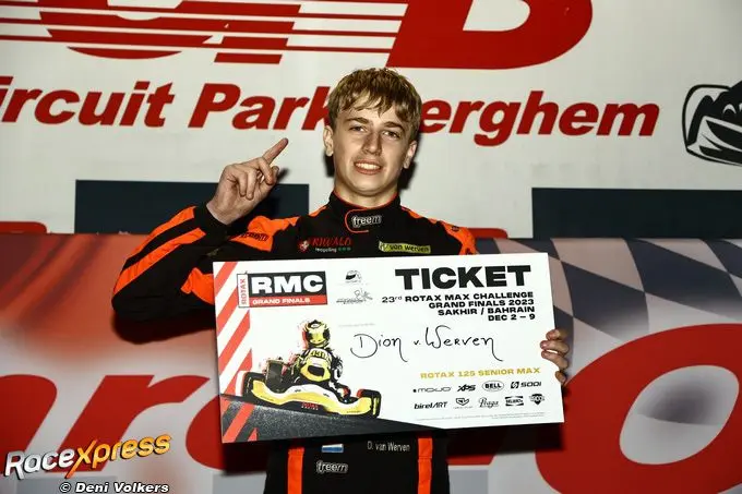 rx dion van werven naar wk rotax max in bahrein bf0a5437