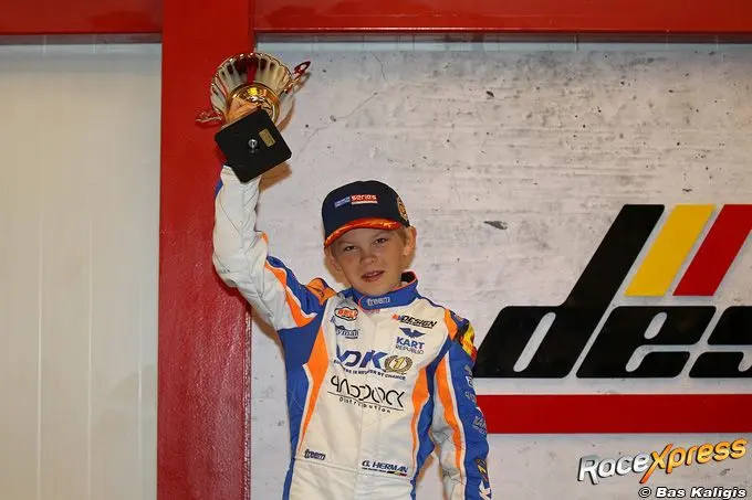 rx gilles herman vice kampioen iame benelux