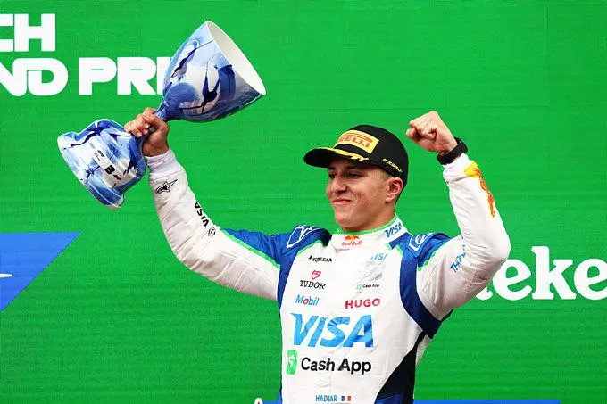 rx hadjar trophy f1 zandvoort