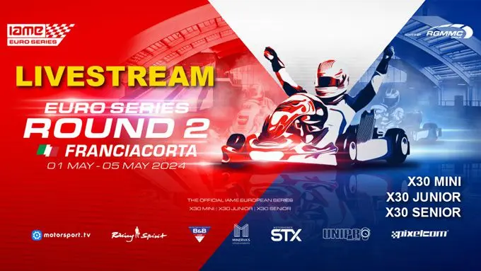 rx iame euro series rd 2 2024 livestream