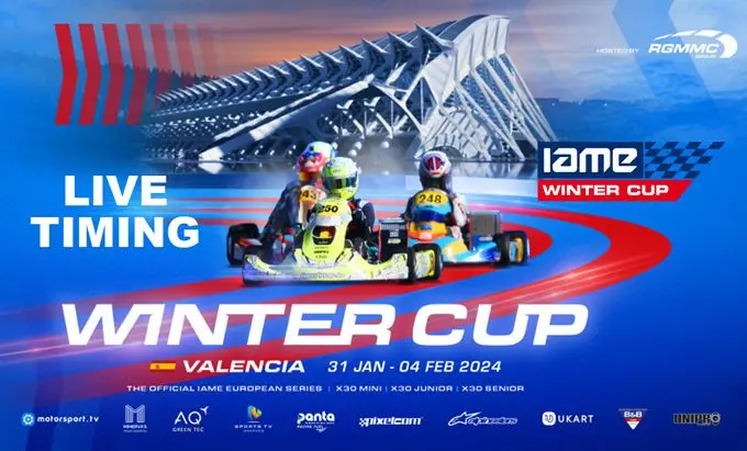 rx iame wintercup live timing 2024 1