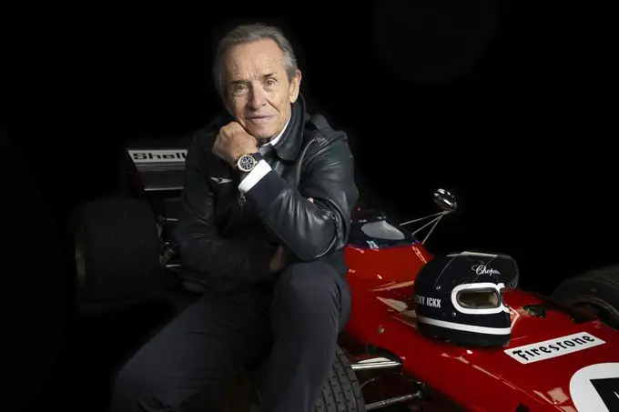 rx jacky ickx wearing the mille miglia classic chronograph jk7 168619 3006