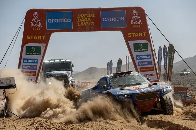 rx jan7 stage 3 start coronel dakar 2025