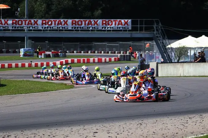 rx kai rillaerts european champion rotax max in junior