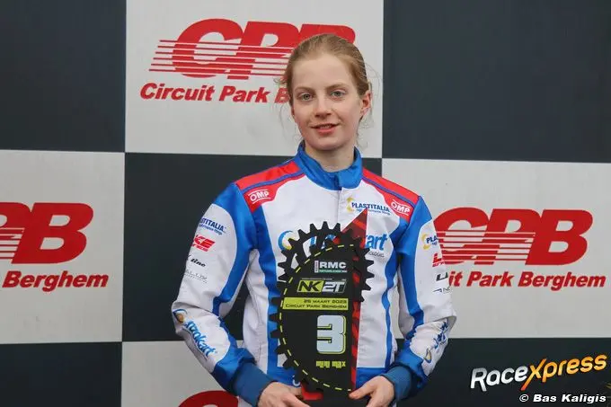 rx lieke van boekel pakt schitterend podium na inhaalrace in nk karting ge3g6905