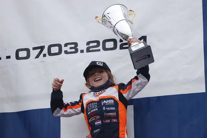 rx luuk taal podium big trophy in valencia spain
