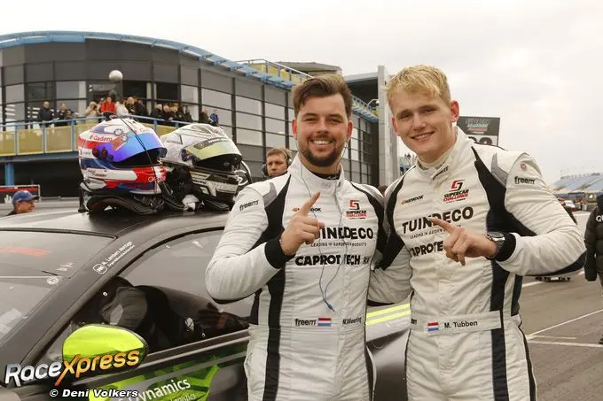 rx max weering en max tubben kampioen in de gt van de super car challenge 2023