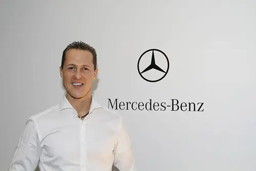 rx michael schumacher joins mercedes gp petronas a