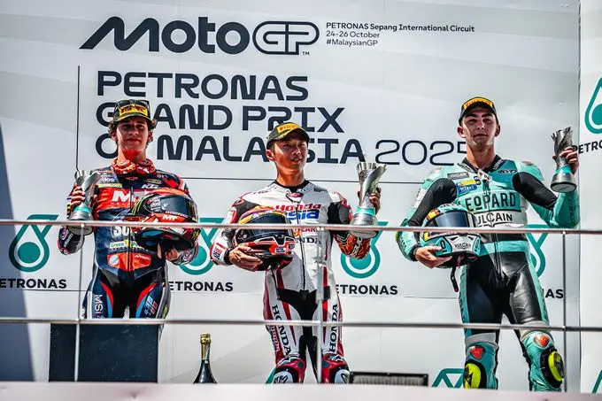 rx moto3 podium
